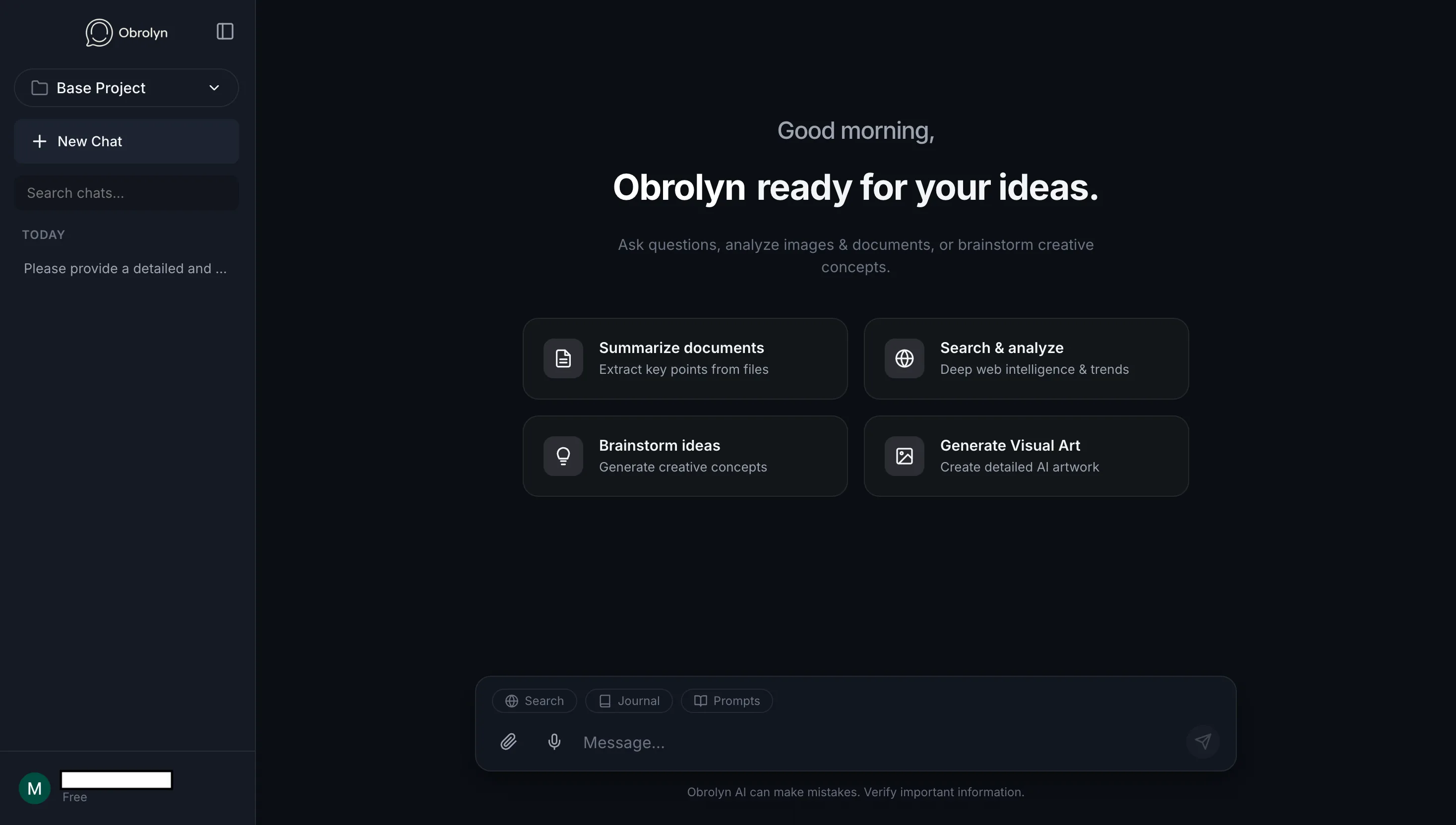 Chat & Real-time Web Search